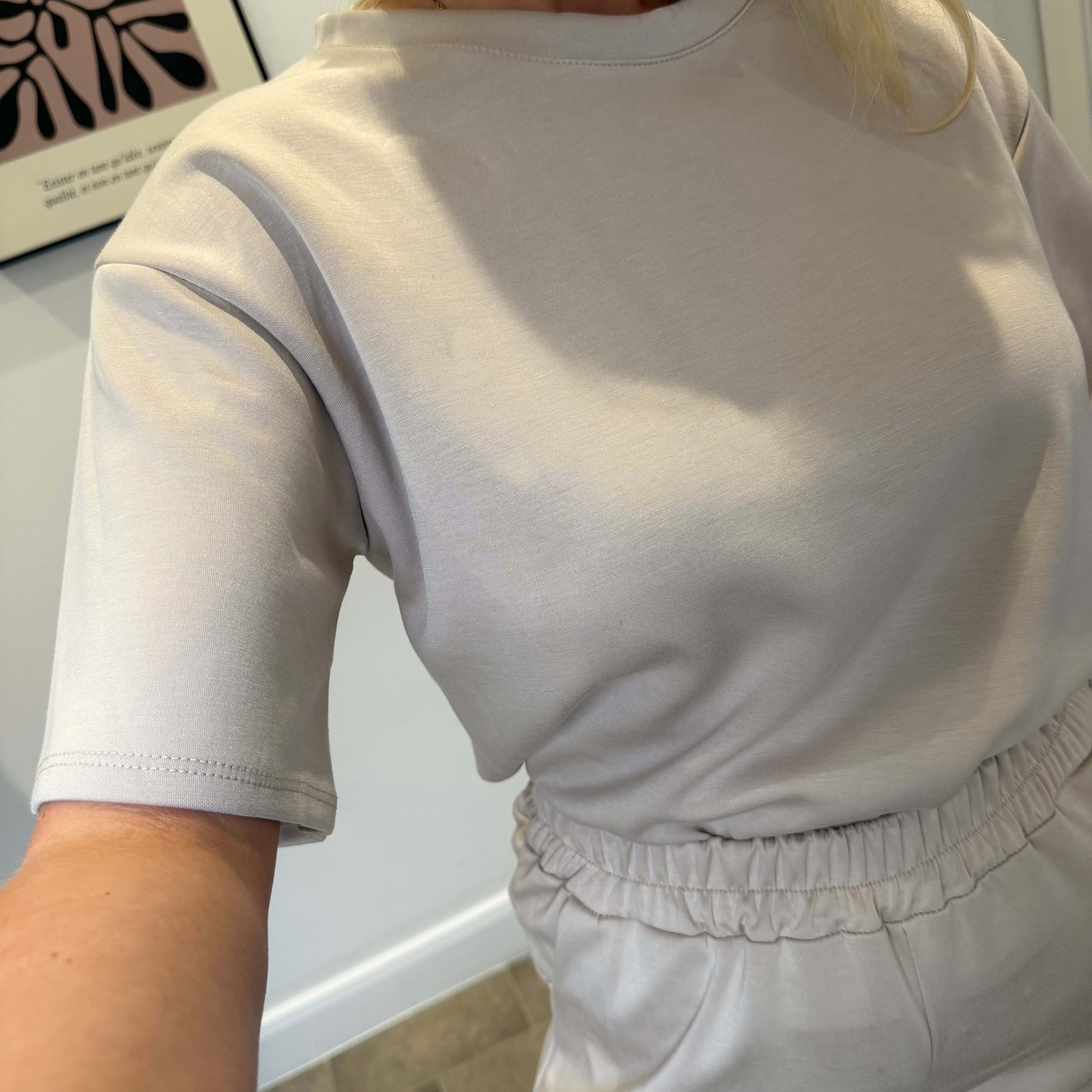 Long beige lounge set