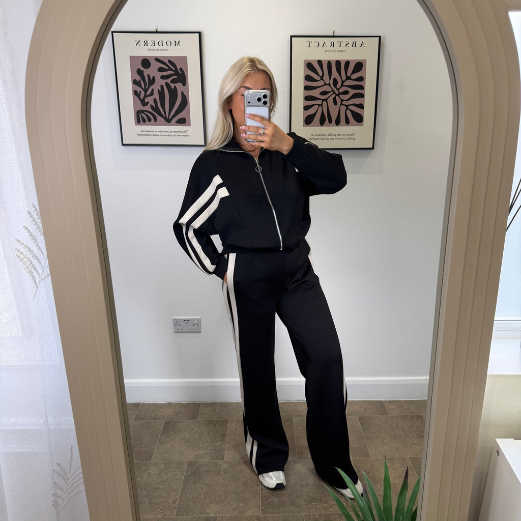 Jade oversized zip Tracksuit Set