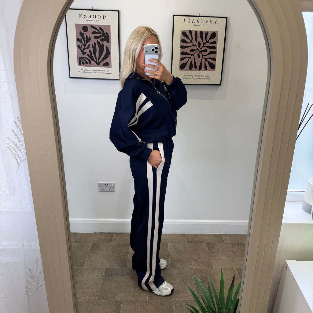 Jade oversized zip Tracksuit Set