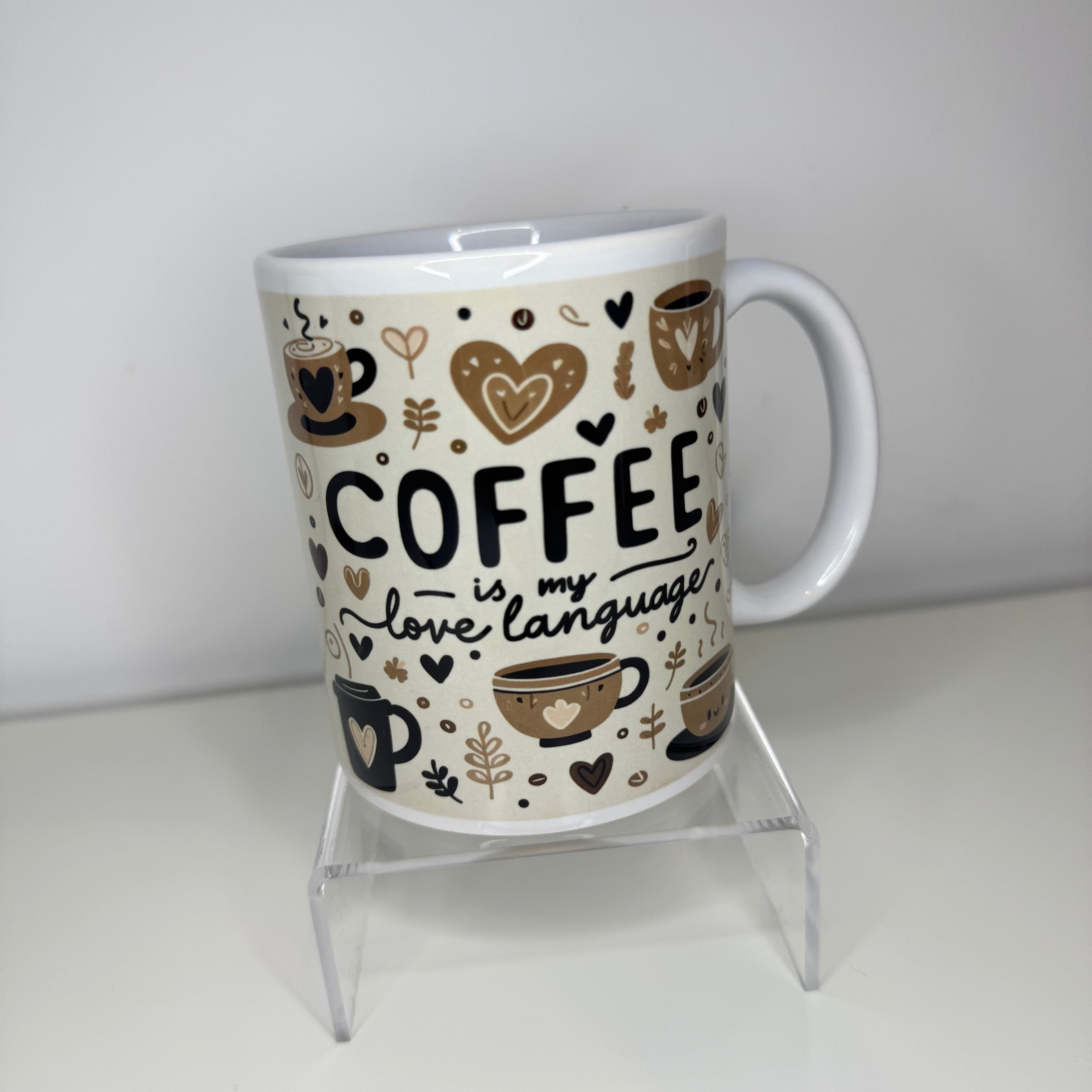 Love language mug