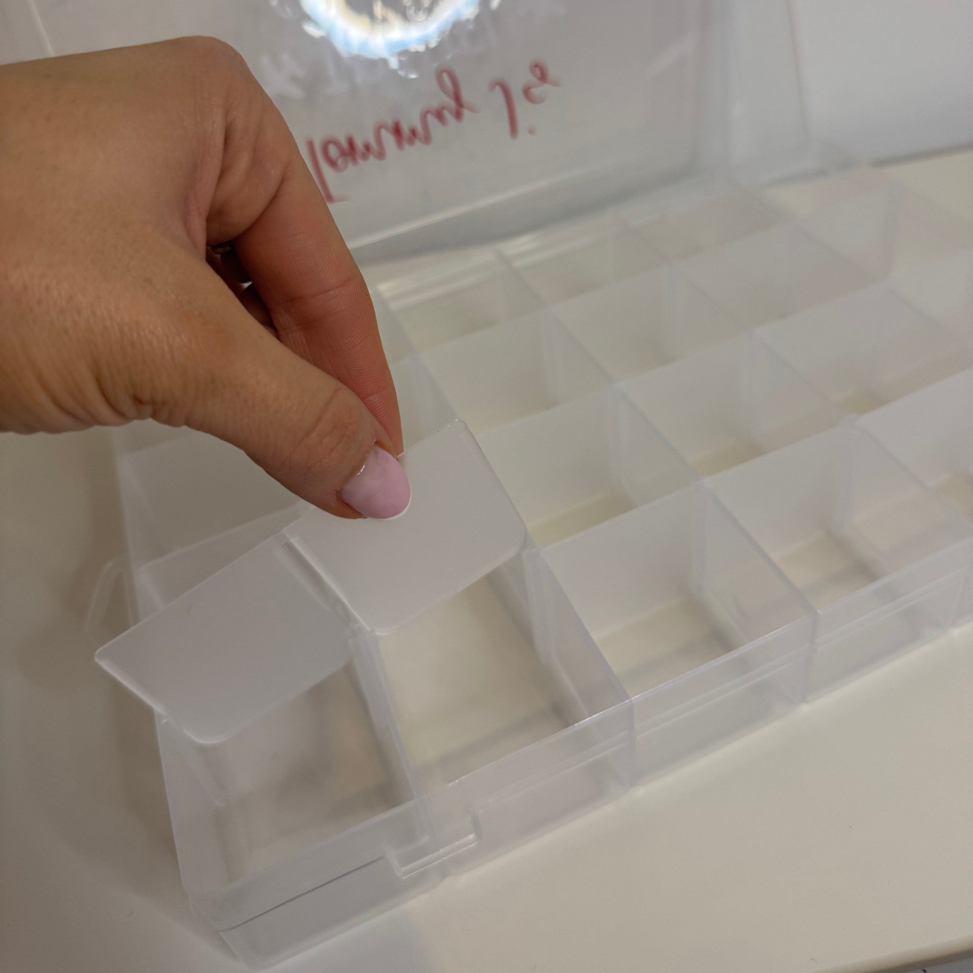 Clear Kids snack tubs