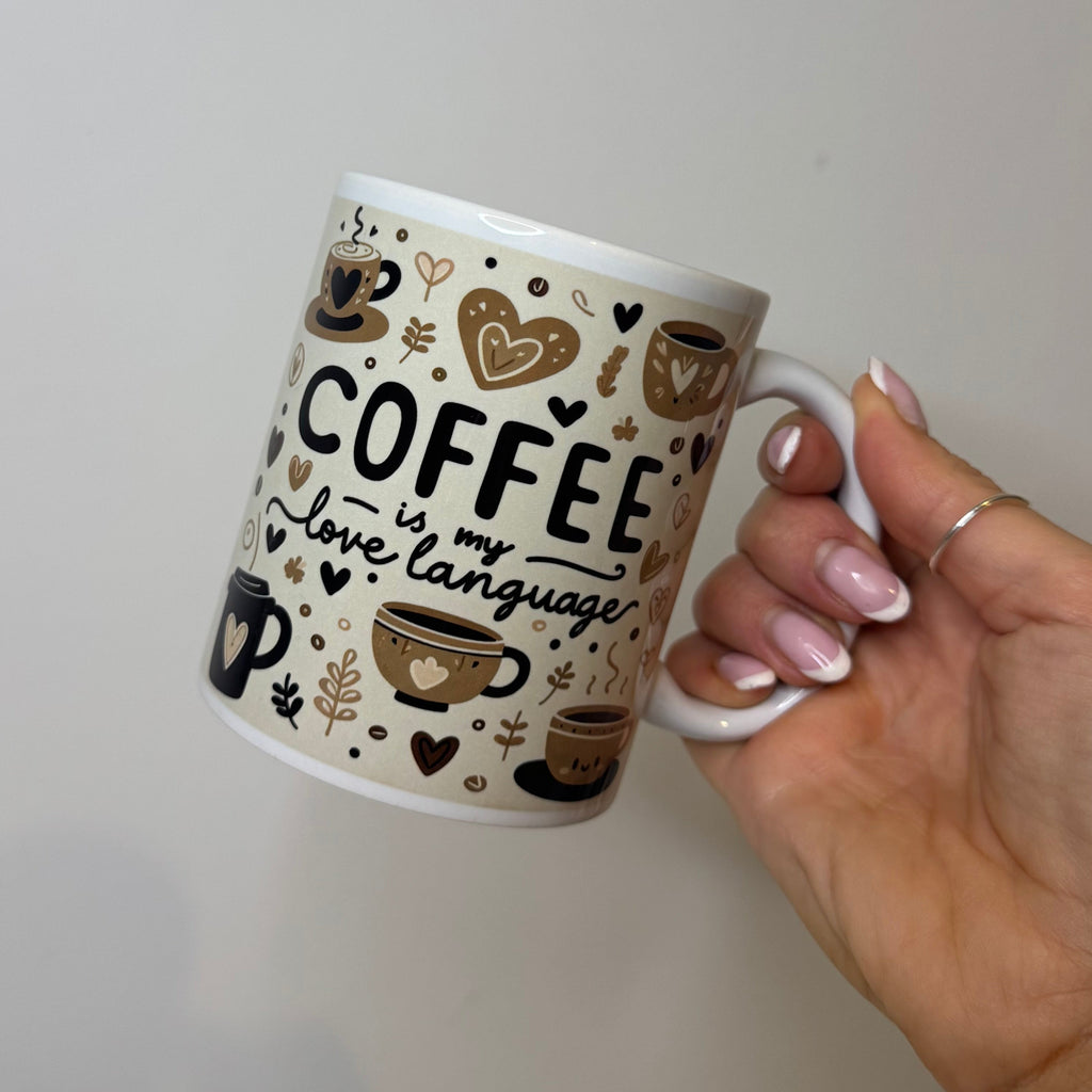 Love language mug