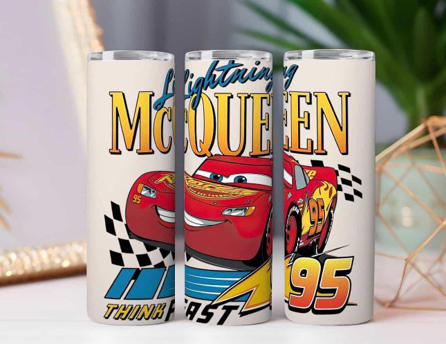 Lightning McQueen 20oz tumbler