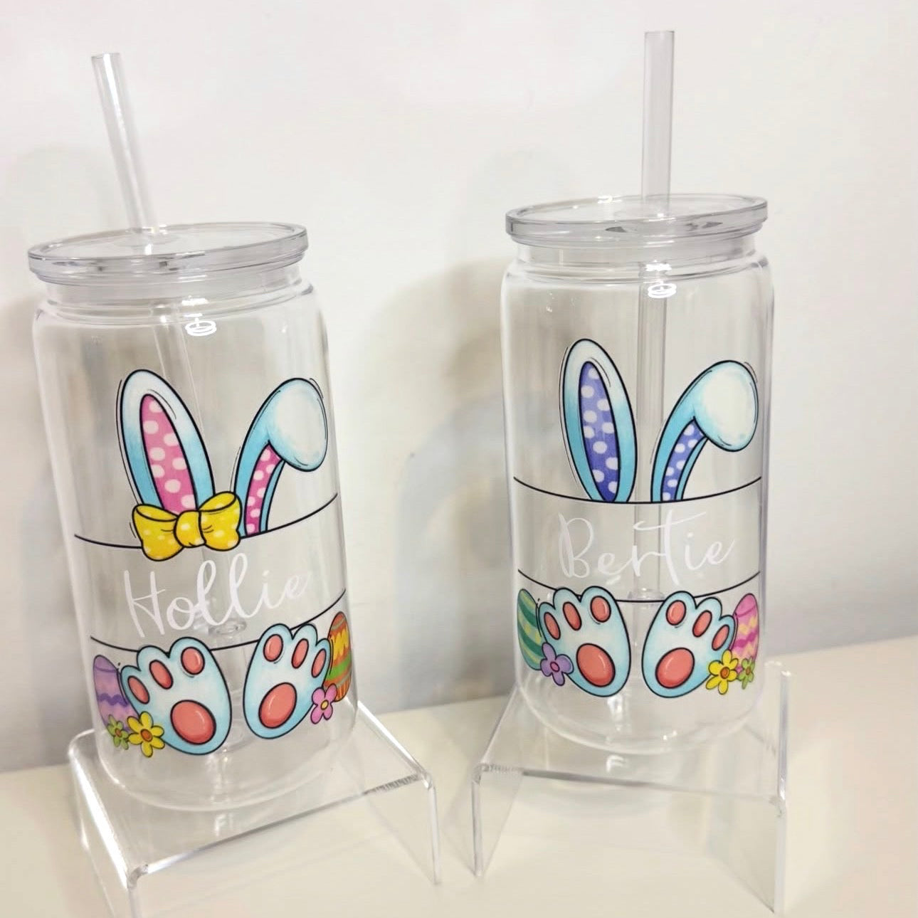 Easter plastic can
